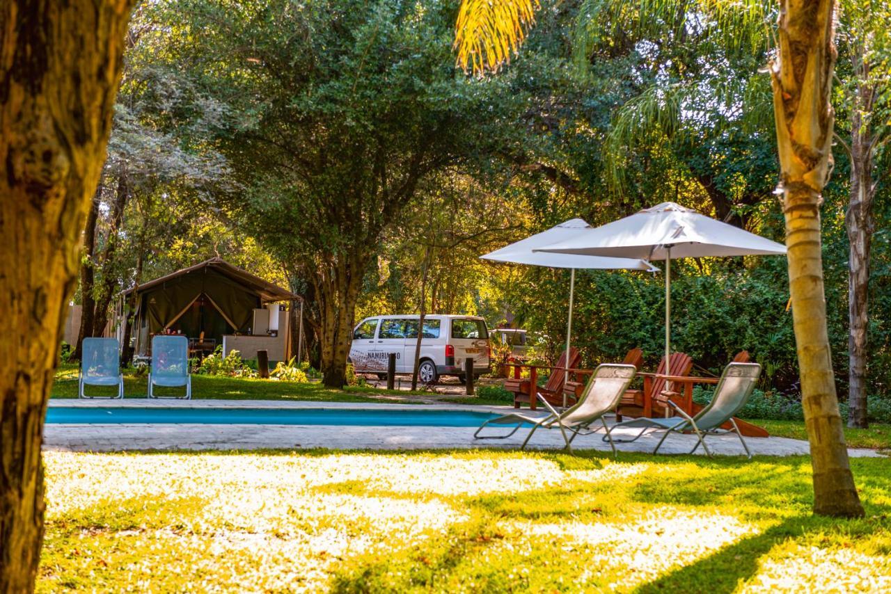 Zambezi Mubala Camp Hotell Katima Mulilo Exteriör bild